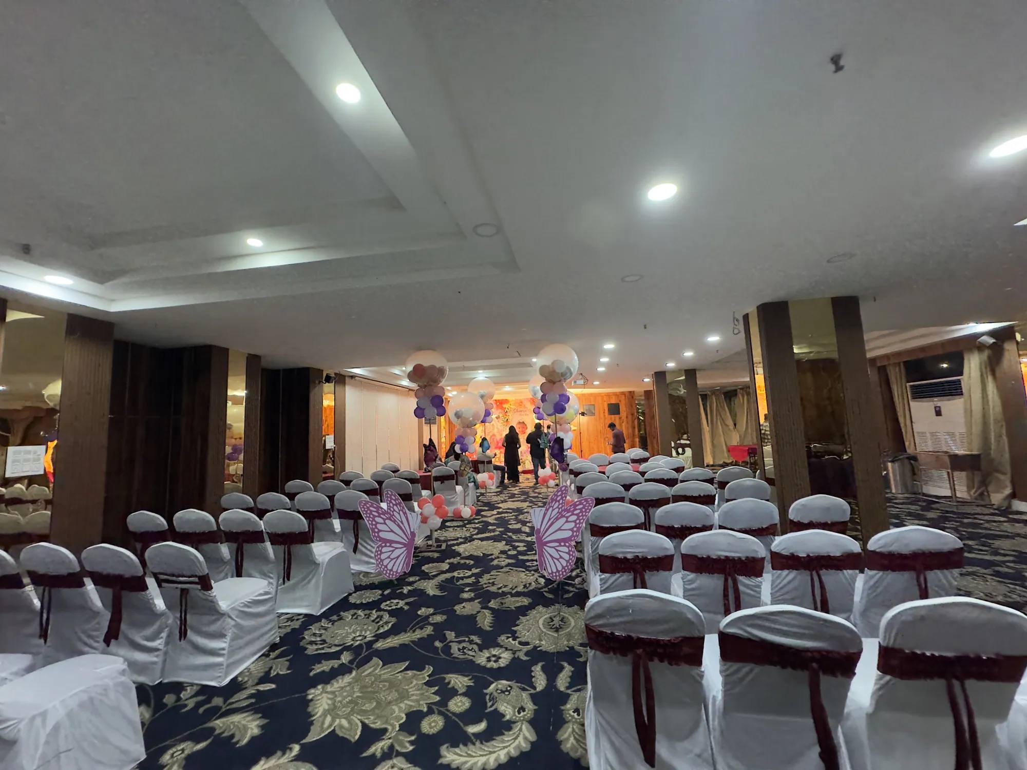 Banquet Hall Event Setup
