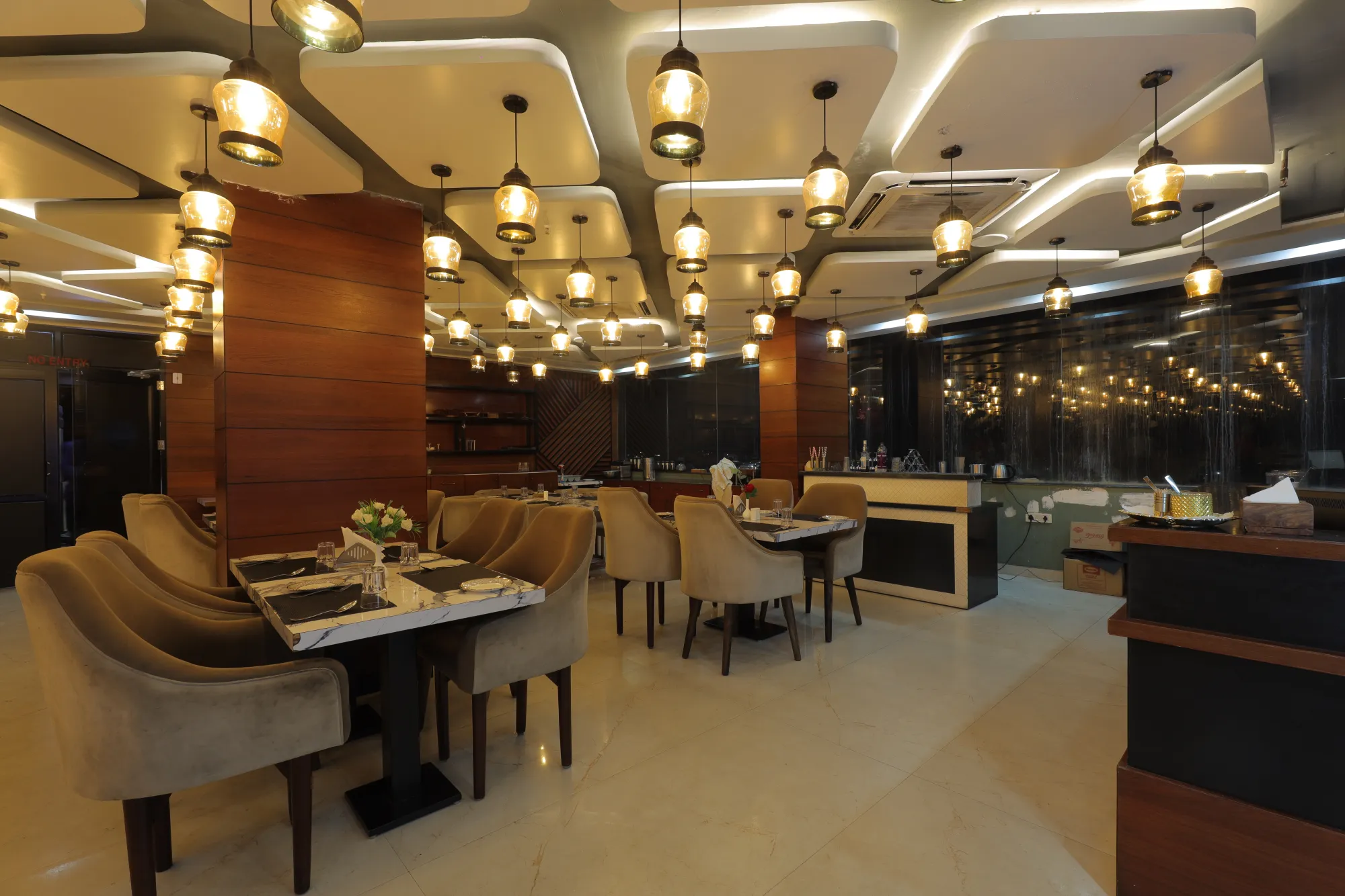 Swad Sadan Restaurant Interior